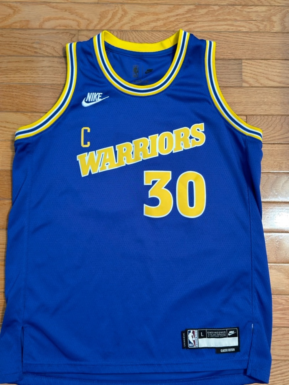 Nike Stephen Curry #30 Golden State Warriors Basketball Jersey
